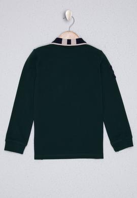 Çocuk Yeşil Sweatshirt Basic - 50225746020