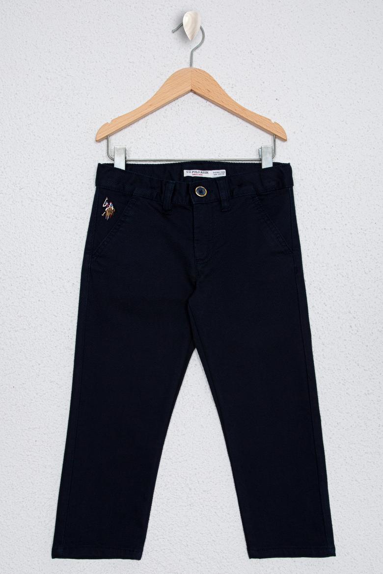 Erkek Çocuk Lacivert Kanvas Pantolon