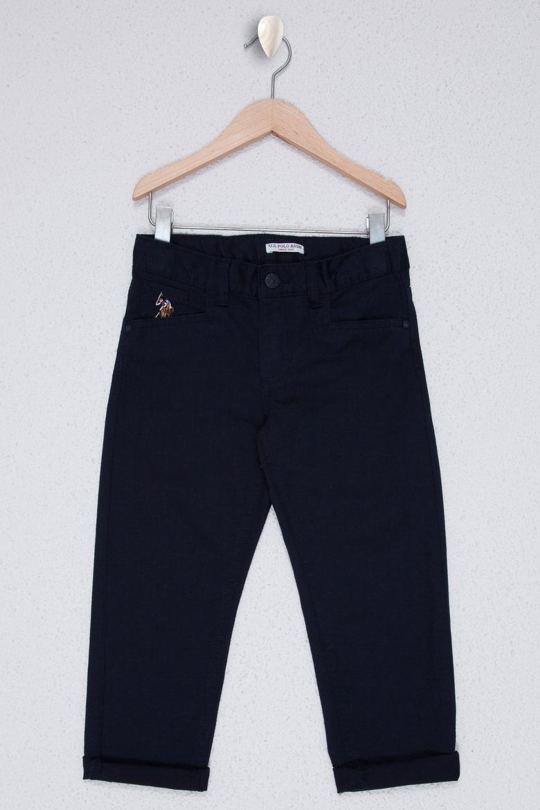 Erkek Çocuk Lacivert Kanvas Pantolon