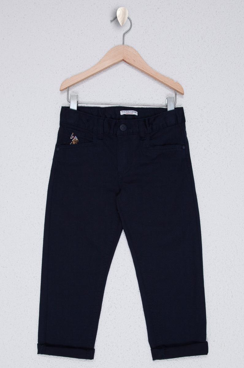 Erkek Çocuk Lacivert Kanvas Pantolon