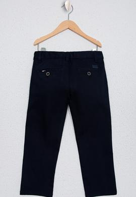 Erkek Çocuk Lacivert Kanvas Pantolon - 50225695040