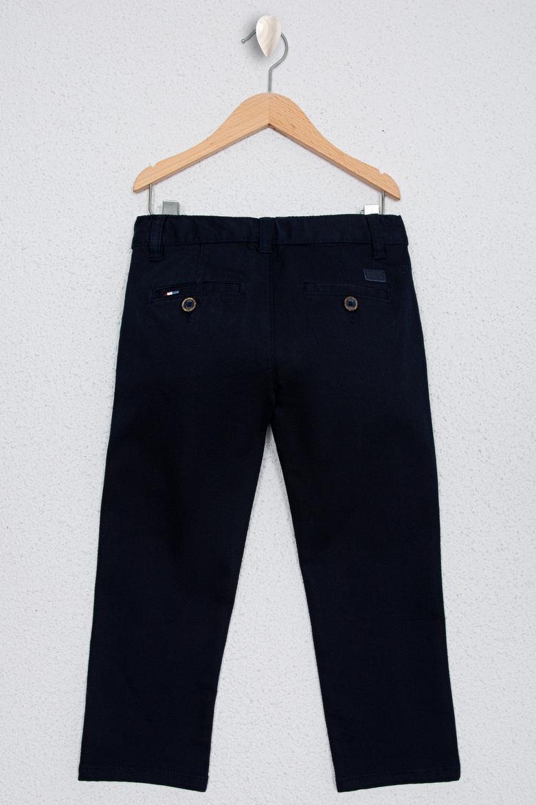 Erkek Çocuk Lacivert Kanvas Pantolon - 50225695040