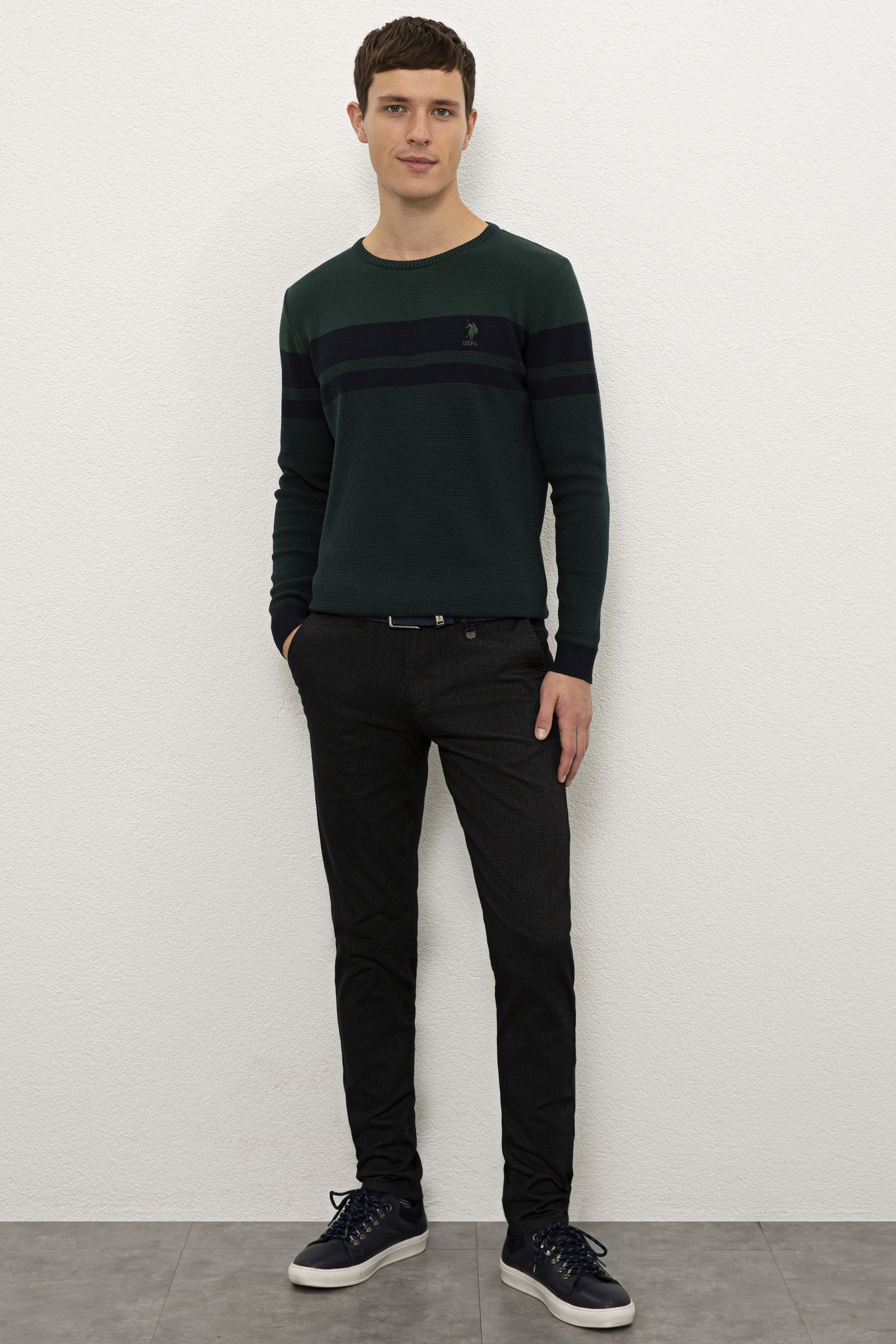 Erkek Gri Chinos - Image 1