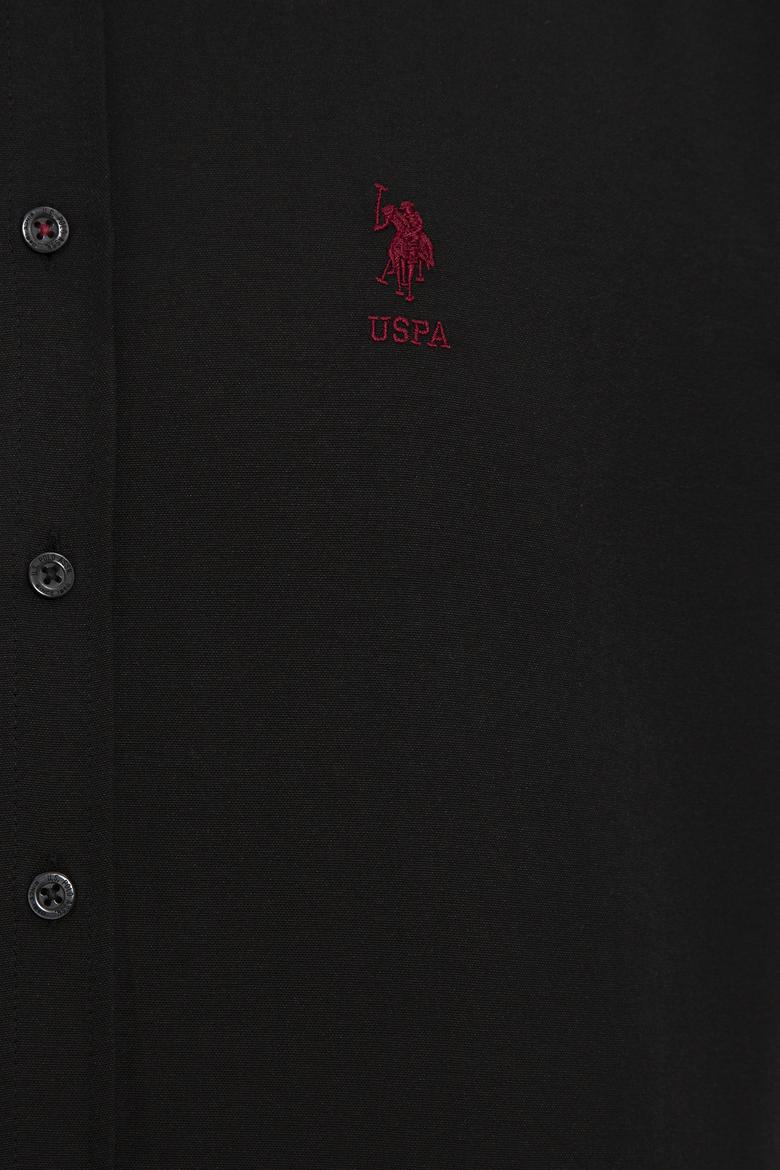 Erkek Siyah Uzun Kollu Basic Gömlek - 50226216022