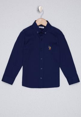 Erkek Çocuk Lacivert Gömlek Uzunkol - 50226470024