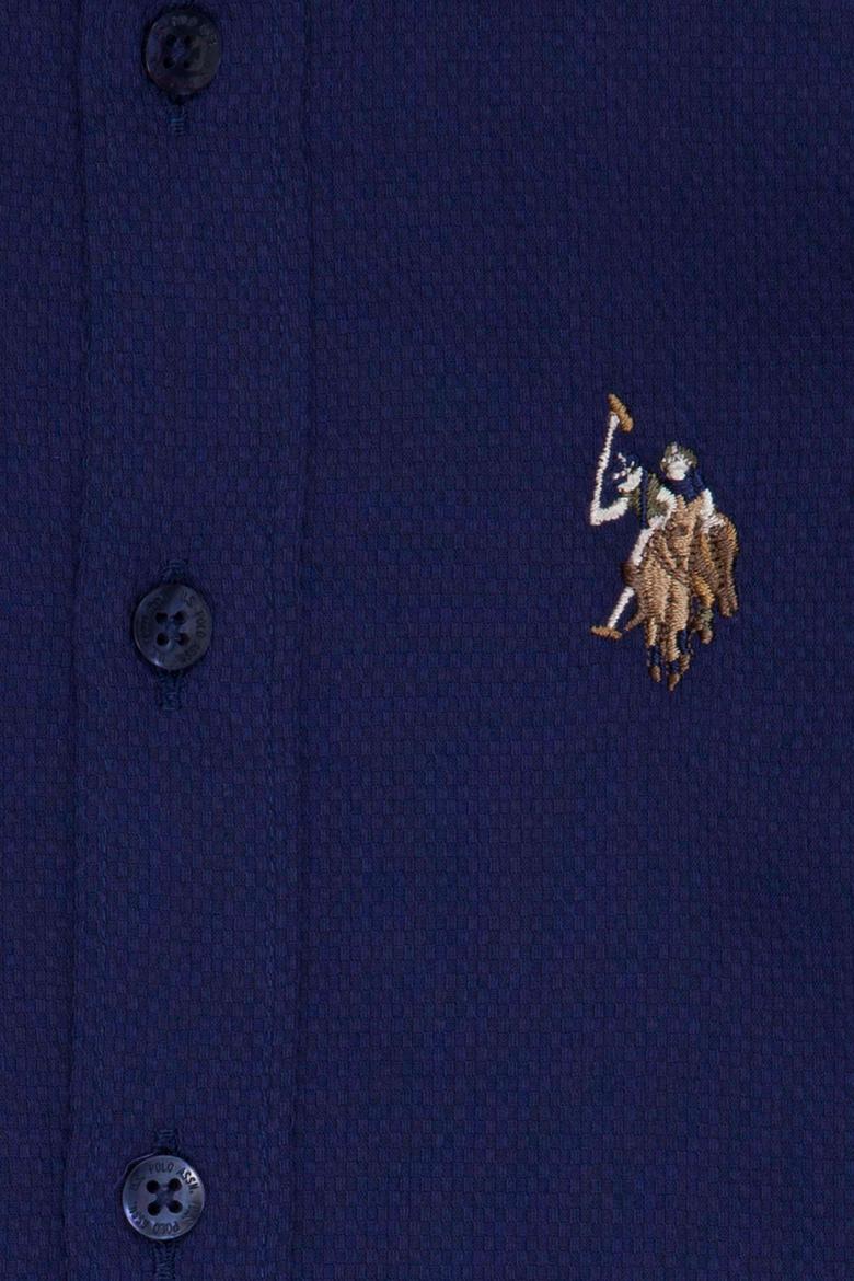 Erkek Çocuk Lacivert Gömlek Uzunkol - 50226470024