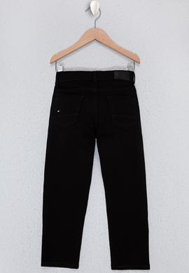 Erkek Çocuk Siyah Kanvas Pantolon - 50227473007