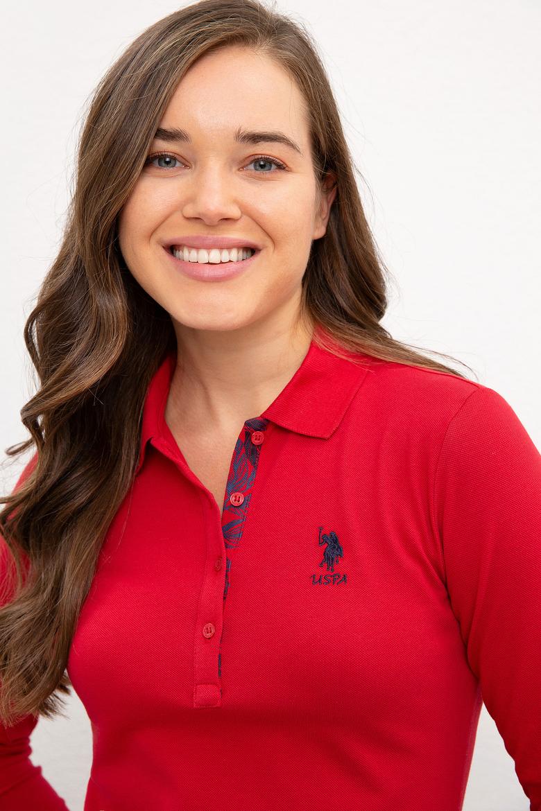 Kadın Kırmızı Basic Sweatshirt - 50228465058