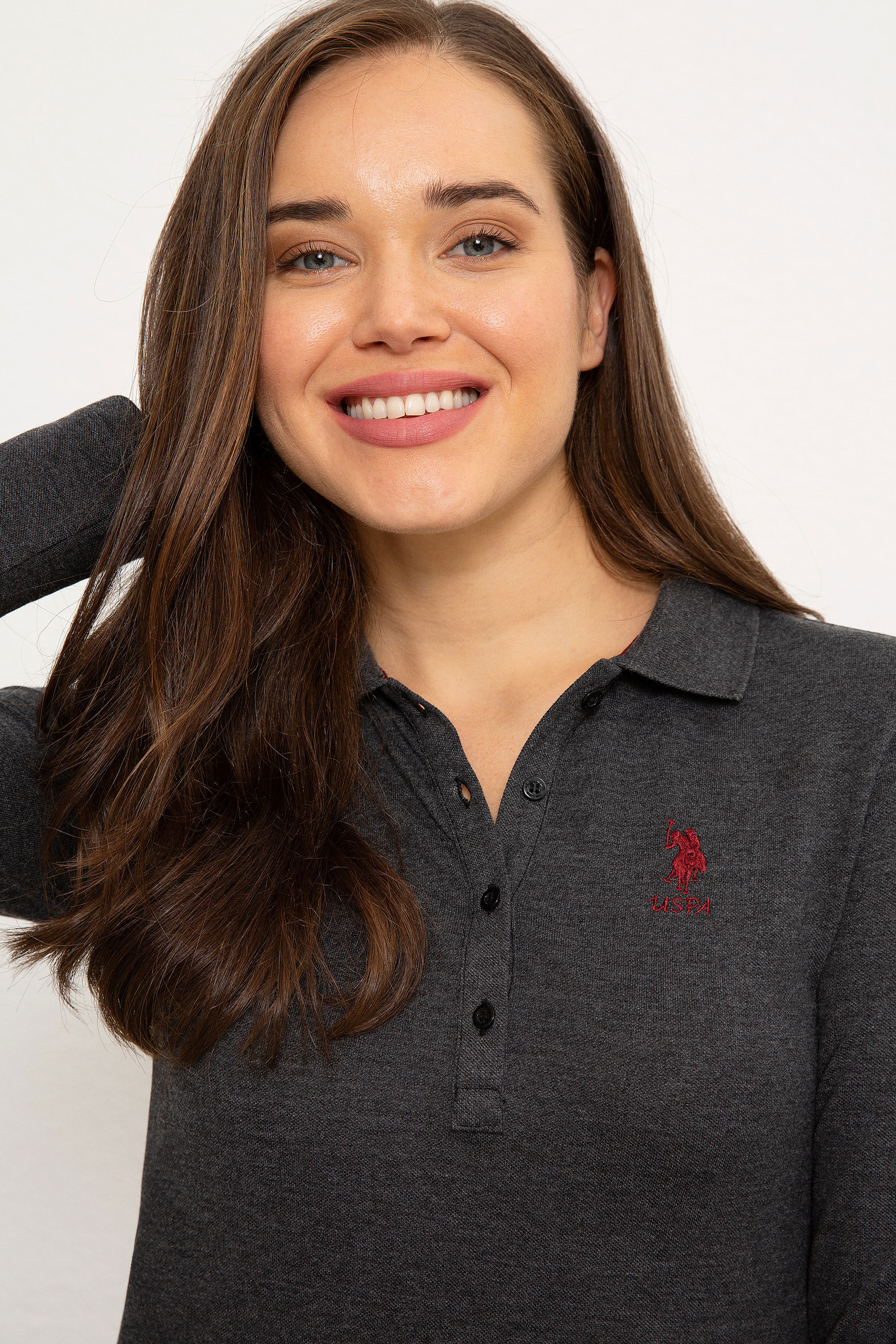 Kadın Siyah Basic Sweatshirt - Image 2