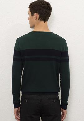 Erkek Koyu Yeşil Kazak - 50229211018