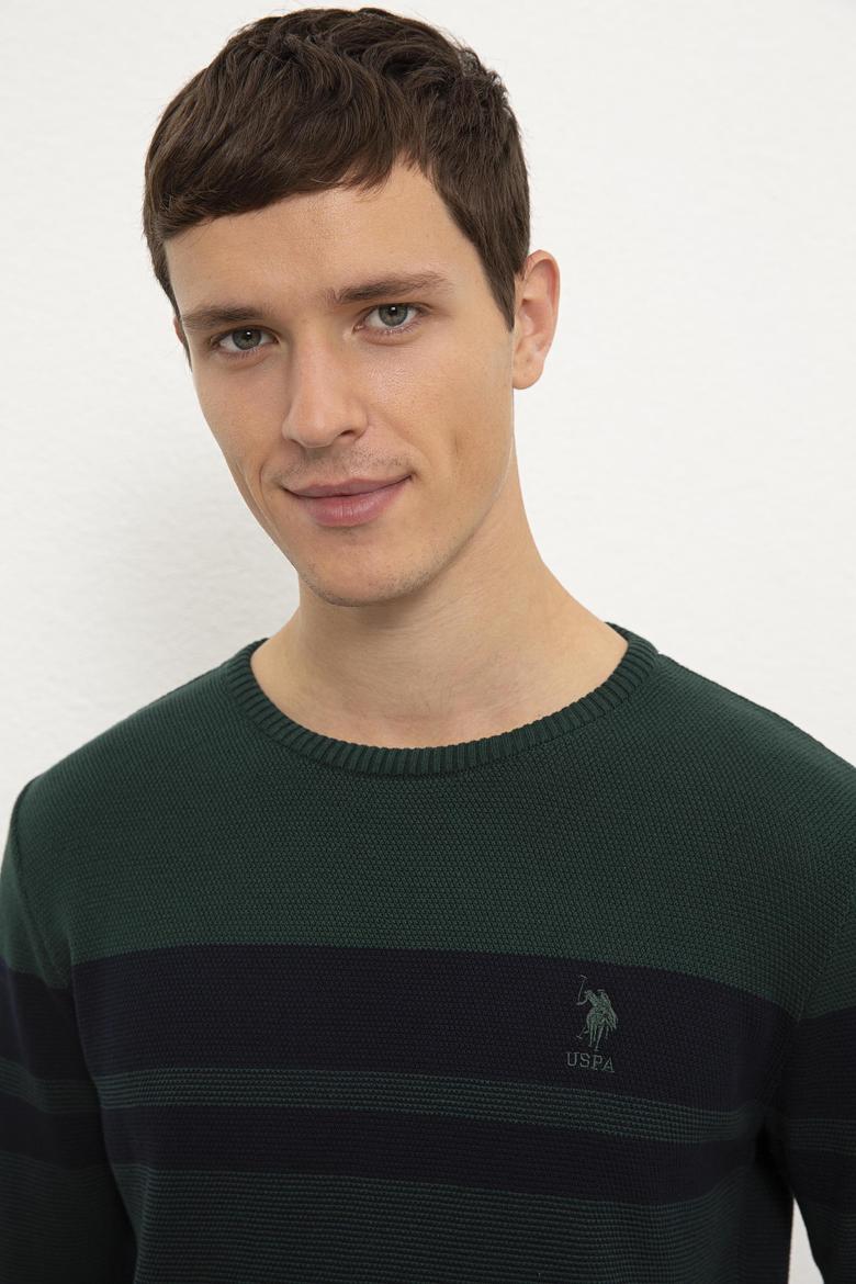 Erkek Koyu Yeşil Kazak - 50229211018