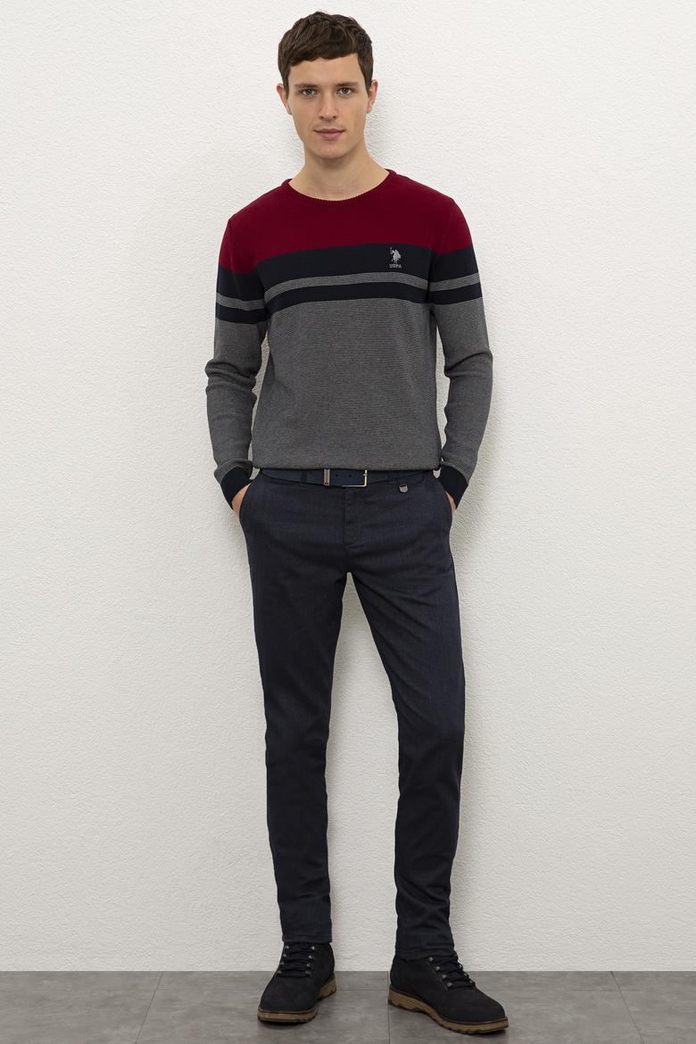 Erkek Bordo Kazak - 50229211009