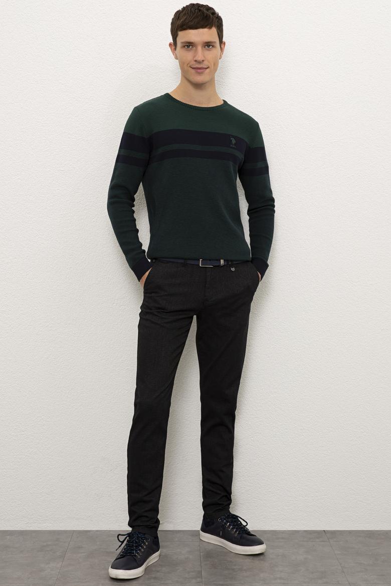 Erkek Koyu Yeşil Kazak - 50229211018