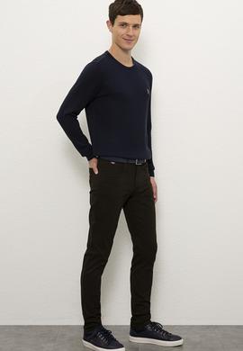 Erkek Koyu Haki Kanvas Pantolon - 50230008016