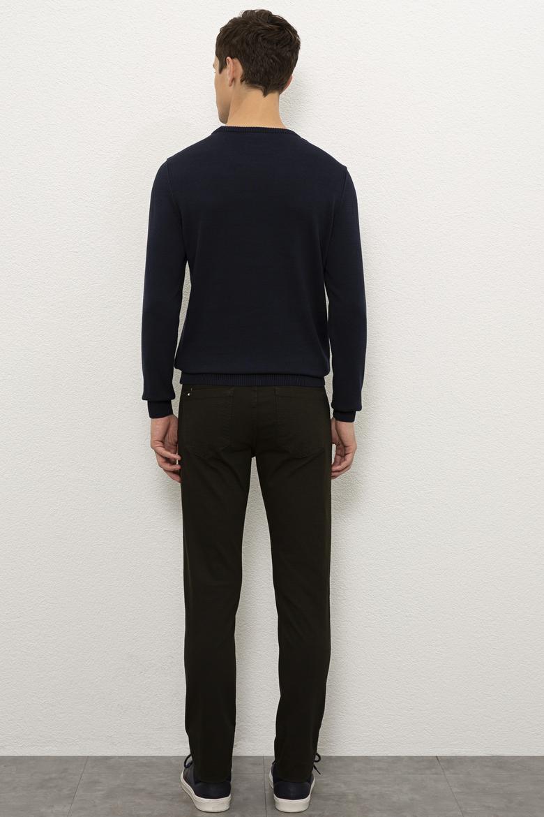 Erkek Koyu Haki Kanvas Pantolon - 50230008016