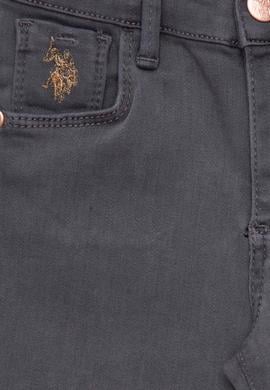 Kız Çocuk Gri Jean Pantolon - 50230591009