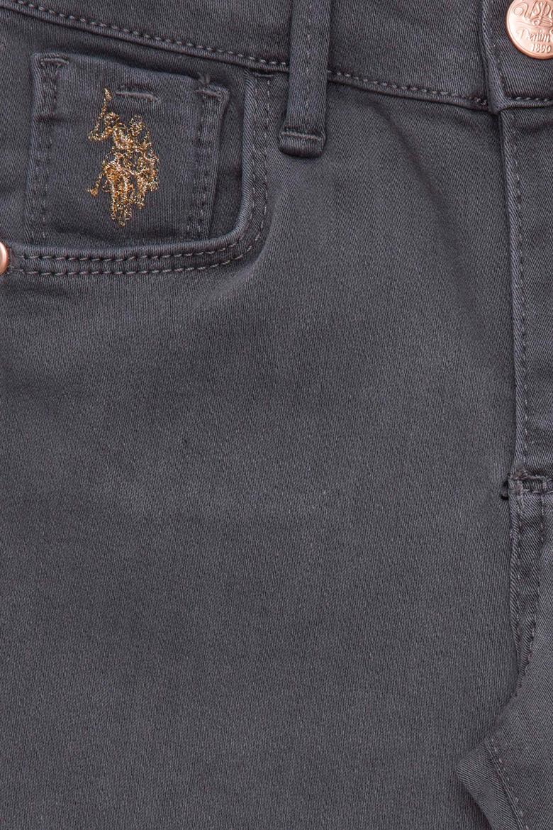 Kız Çocuk Gri Jean Pantolon - 50230591009