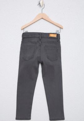 Kız Çocuk Gri Jean Pantolon - 50230591009