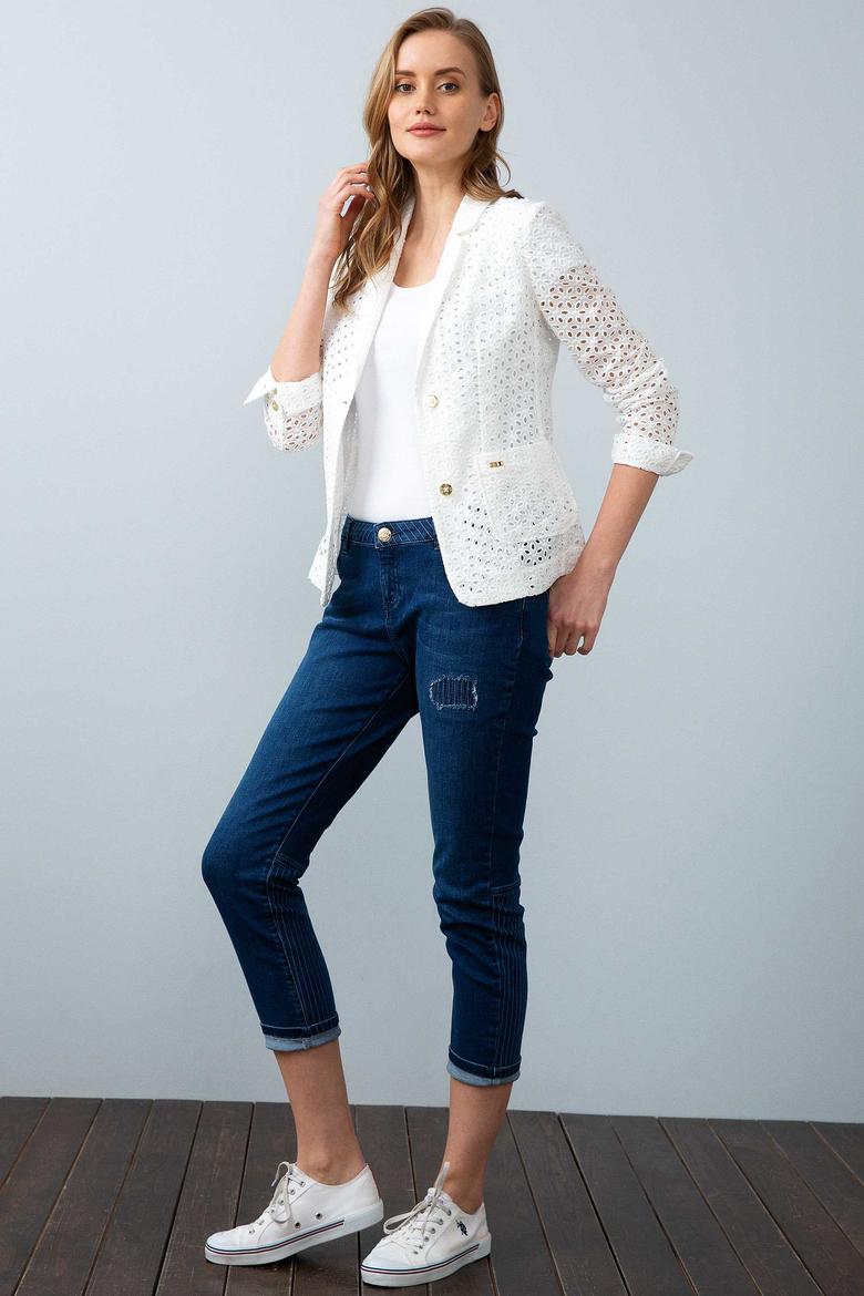 Kadın Beyaz Ceket - 50202392002