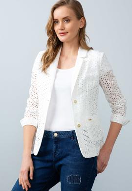 Kadın Beyaz Ceket - 50202392002