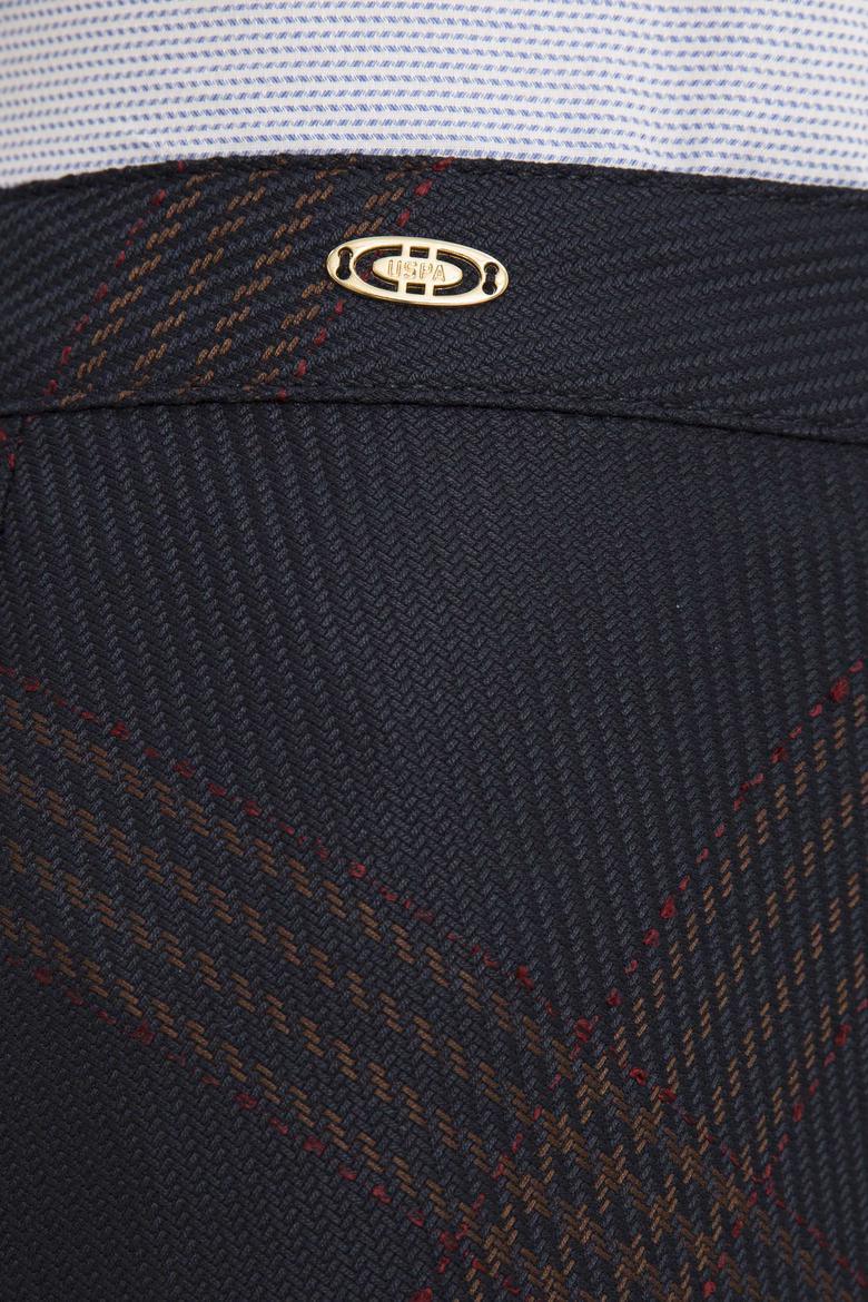 Kadın Lacivert Dokuma Etek - 50225653003