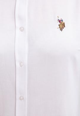 Kadın Beyaz Gömlek Uzunkol Basic - 50225881005