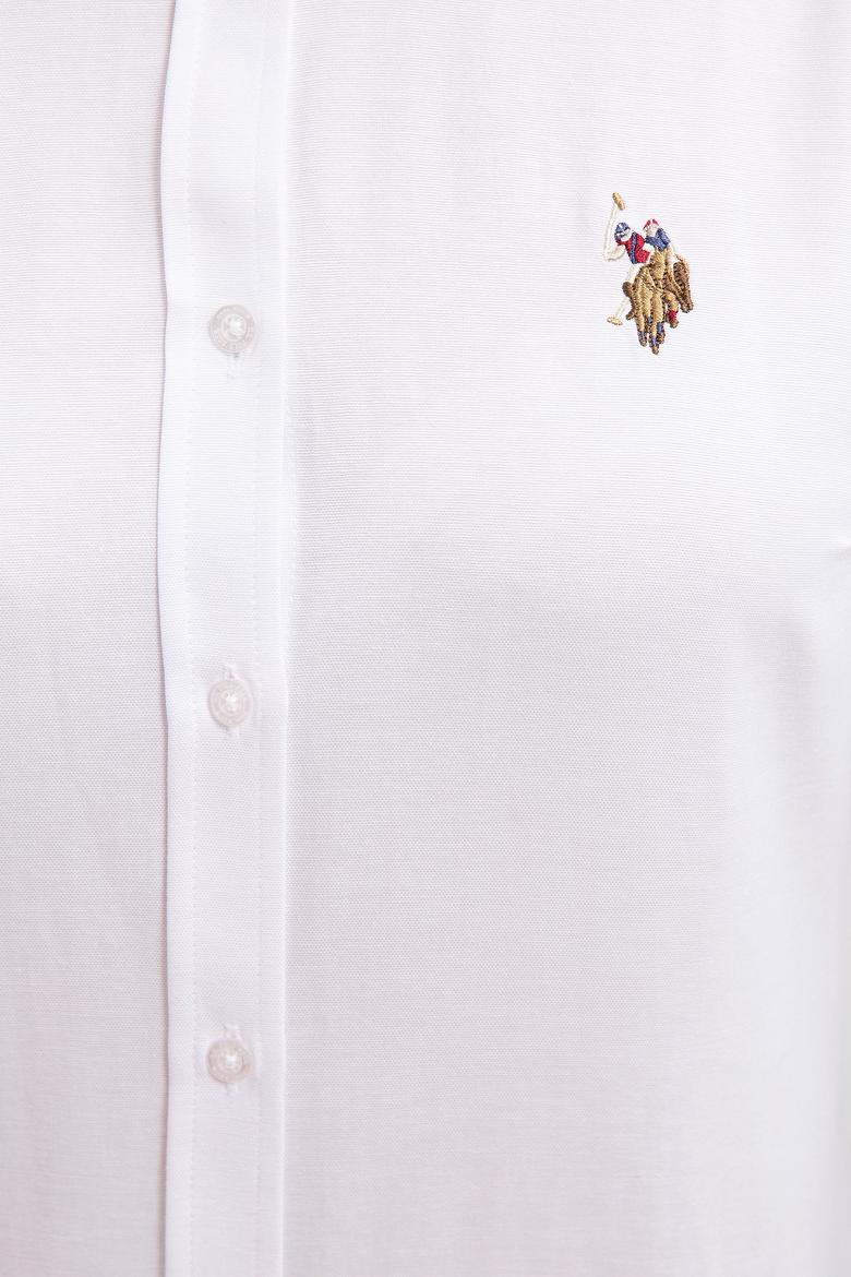 Kadın Beyaz Gömlek Uzunkol Basic - 50225881005