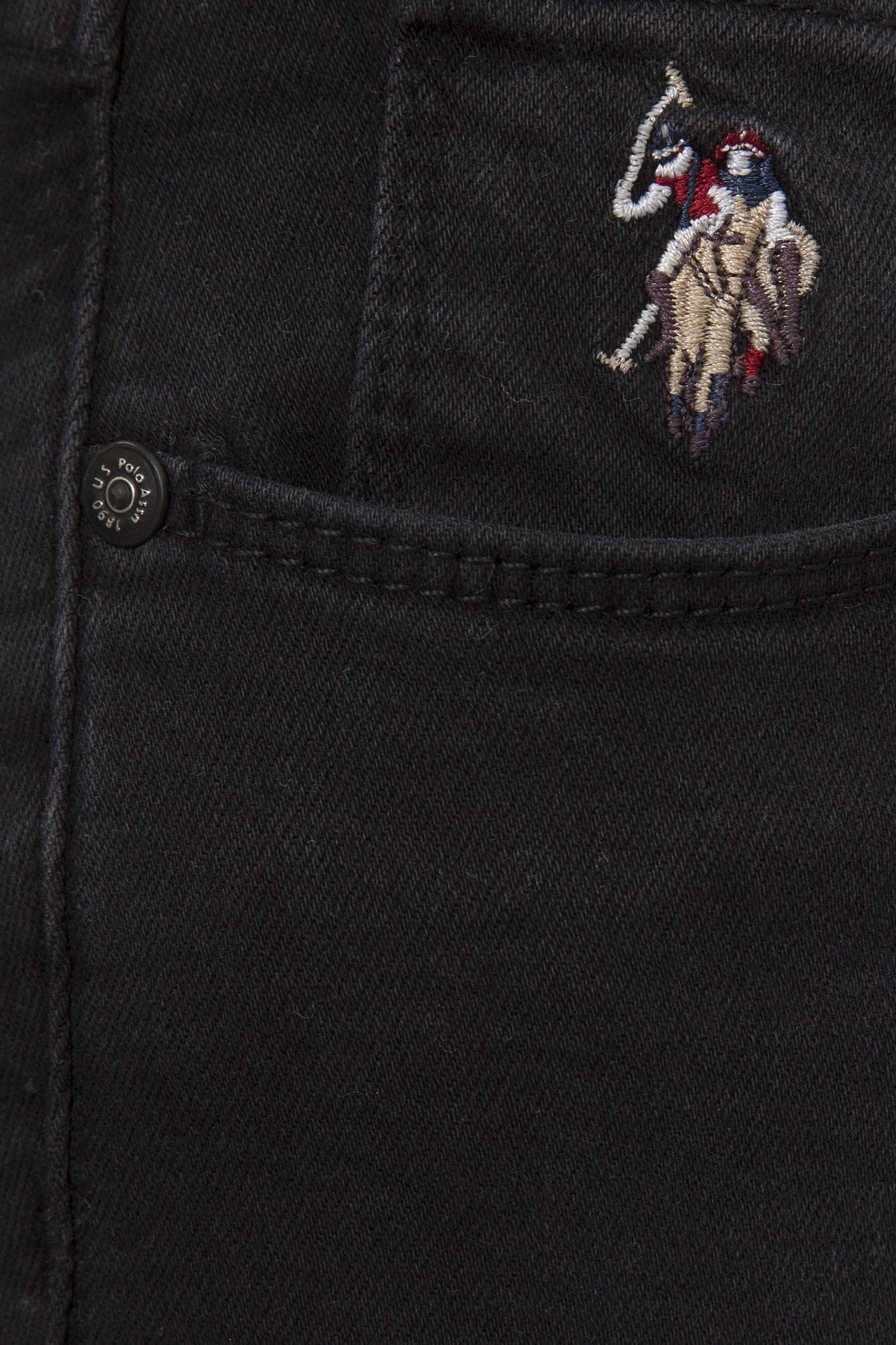 Kadın Siyah Denim Pantolon - Image 4