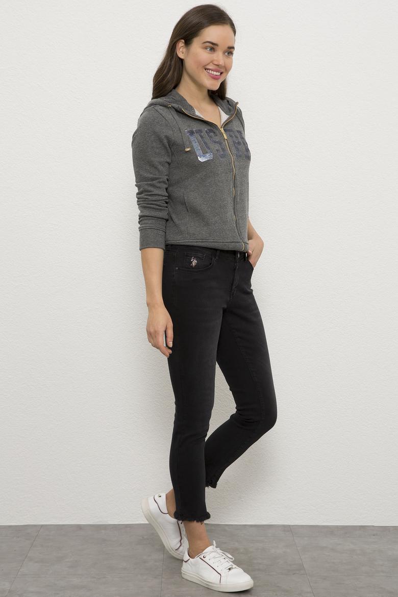 Kadın Siyah Denim Pantolon - 50230649002