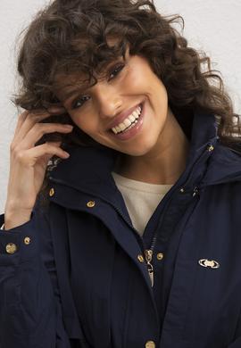 Kadın Lacivert Kaban - 50217708003