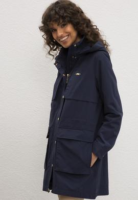 Kadın Lacivert Kaban - 50217708003