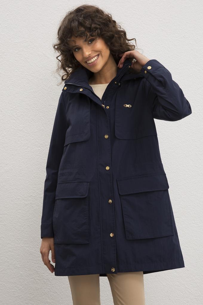 Kadın Lacivert Kaban