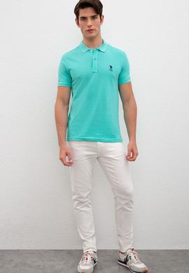 Erkek Mint Basic Polo Yaka Tişört - 50231513125