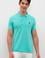 Erkek Mint Basic Polo Yaka Tişört