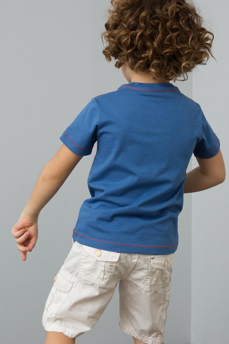 Beyaz Dokuma Bermuda Capri - 50186999042