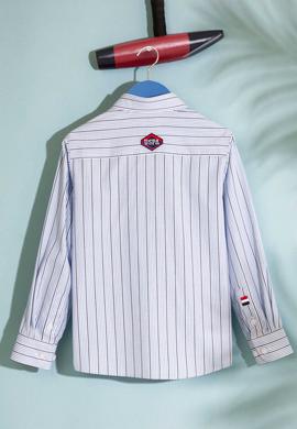 Lacivert Gömlek Uzunkol - 50188420023