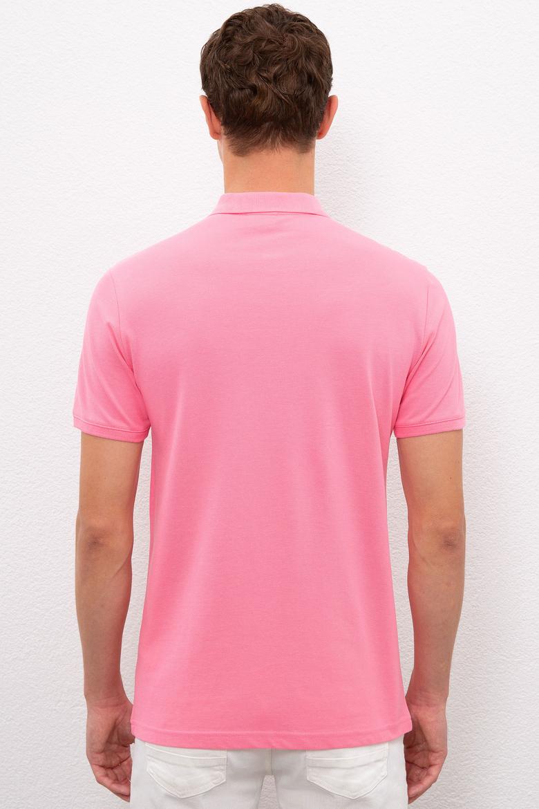 Erkek Pembe Basic Tişört - 50217612282