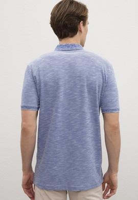 Erkek Saks Basic T-Shirt - 50222487058