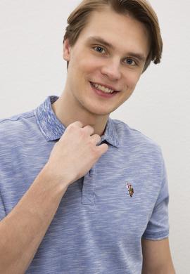 Erkek Saks Basic T-Shirt - 50222487058