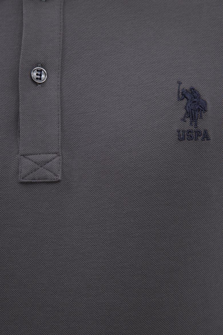 Erkek Antrasit Basic Tişört - 50224056028