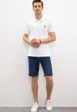 Erkek Beyaz Basic Tişört - 50224056040