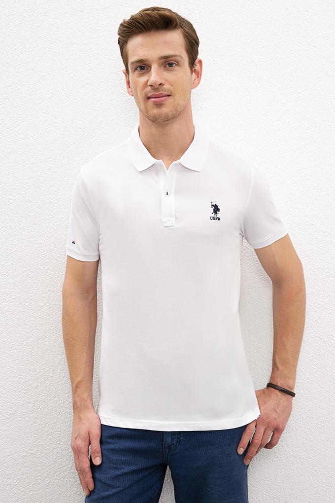 Erkek Beyaz Basic Tişört