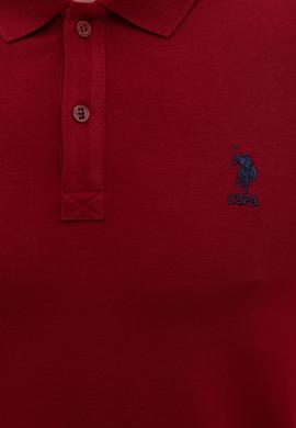 Erkek Bordo Basic Tişört - 50224056011