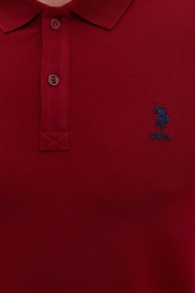 Erkek Bordo Basic Tişört - 50224056011