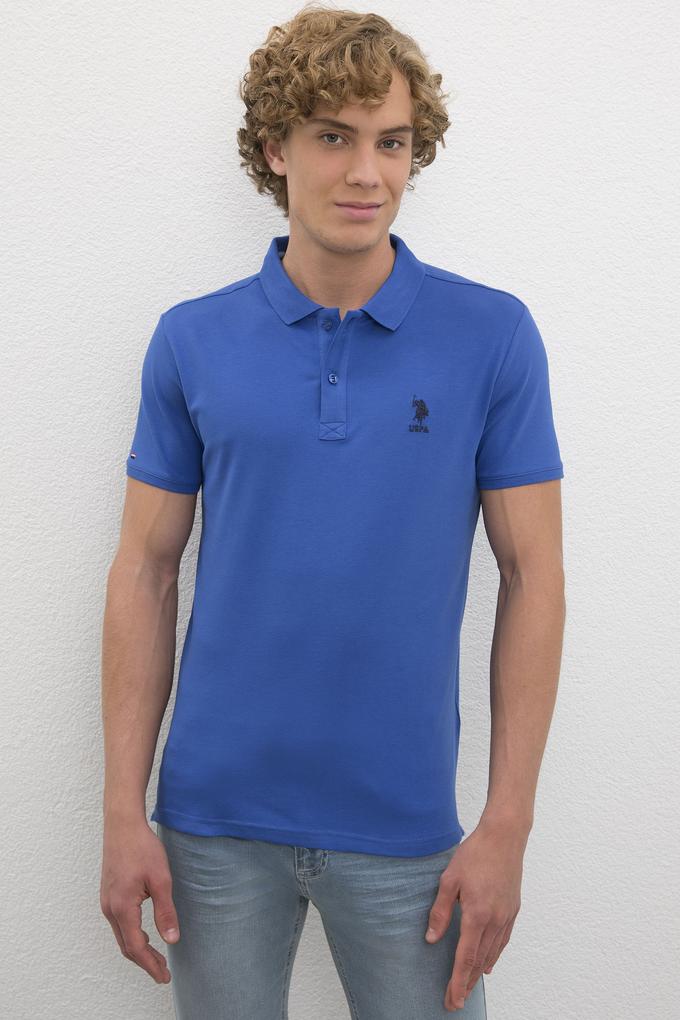 Erkek Saks Basic Tişört