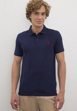 Erkek Lacivert Basic Tişört - 50224056060