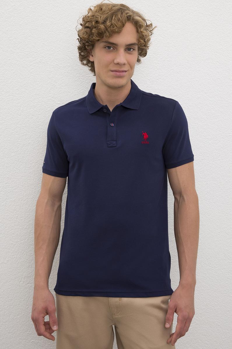 Erkek Lacivert Basic Tişört