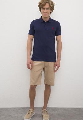 Erkek Lacivert Basic Tişört - 50224056060