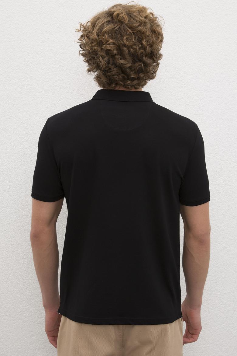 Erkek Siyah Basic Tişört - 50224056078