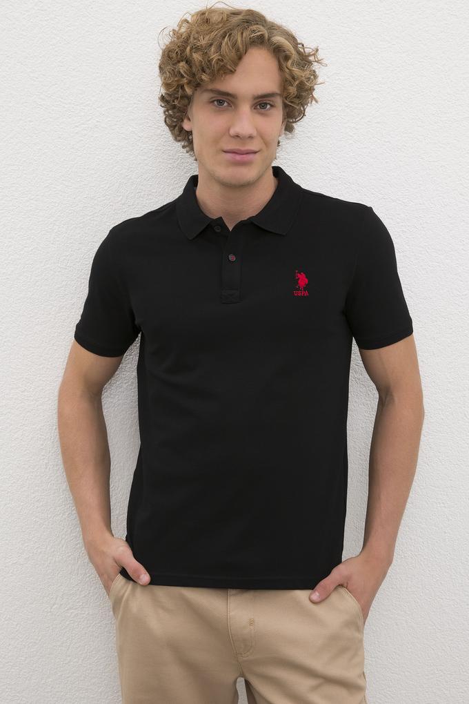 Erkek Siyah Basic Tişört